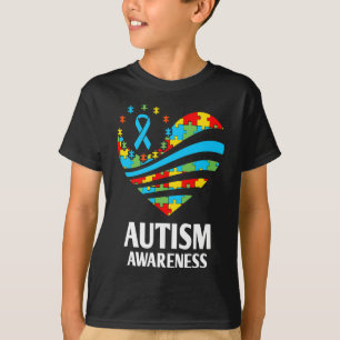T-shirt Sensibilisation sur l'autisme Femmes Soutien cardi