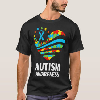 T-shirt Sensibilisation sur l'autisme Femmes Soutien cardi