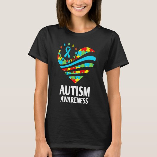 T-shirt Sensibilisation sur l'autisme Femmes Soutien cardi (Devant)
