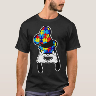 T-shirt Sensibilisation sur l'autisme Goofy Casquette