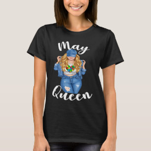 T-shirt Sensibilisation sur l'autisme May Queen Blonde Aut