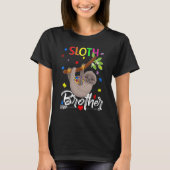 T-shirt Sensibilisation sur l'autisme mignonne Sloth Puzzl (Devant)