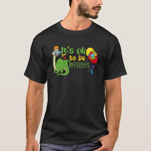 T-shirt Sensibilisation sur l'autisme Mois Il est acceptab (Devant)