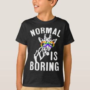 T-shirt Sensibilisation sur l'autisme normale est ennuyeux