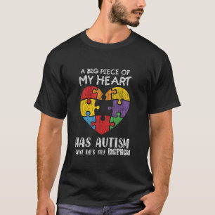 T-shirt Sensibilisation sur l'autisme Oncle Tante Famille 