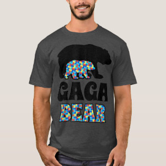 T-shirt Sensibilisation sur l'autisme Ours Gaga