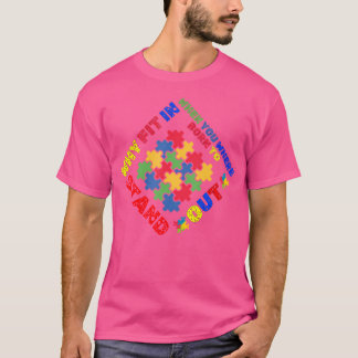 T-shirt Sensibilisation sur l'autisme Pourquoi convient-il