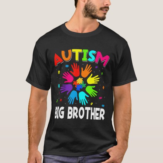 T-shirt Sensibilisation sur l'autisme rétro Drapeau améric (Devant)