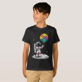 T-shirt Sensibilisation sur l'autisme spatiale de l'astron (Devant entier)