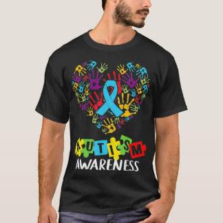 T-shirt Sensibilisation sur l'autisme Tee Femmes Soutien c