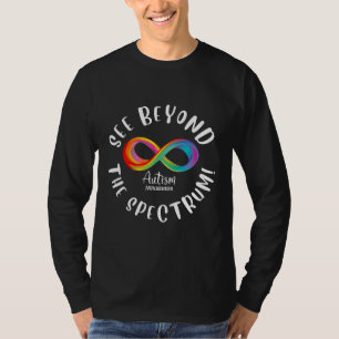 T-shirt Sensibilisation sur l'autisme - voir au-delà du sp