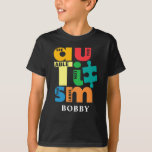 T-shirt Sensibilisation sur l'autisme Voir l'équipe de Éti<br><div class="desc">Pour beaucoup de gens, la Sensibilisation sur l'autisme arrive chaque avril, pour d'autres, la conscience est quotidienne. Cette conception de support de Sensibilisation sur l'autisme dit Voir l'Able pas l'Autisme Étiquette. Portez-le avec fierté et montrez au monde que vous soutenez et que vous êtes fier d'être un défenseur. Parfait pour...</div>