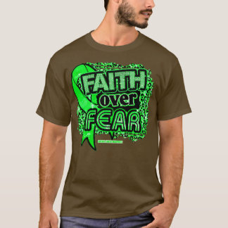 T-shirt Sensibilisation surrénale Ribbon foi sur la peur L