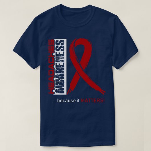 T-shirt Sensibiliser La Tête Parce Que Son Importance Dans (Design devant)