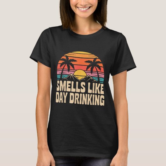 T-shirt Sent comme boire le jour _7 (Devant)