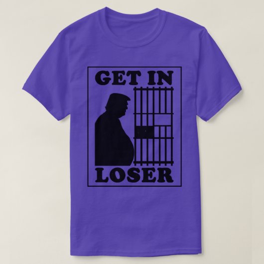 T-shirt Sent et est coupable Devenez perdant (Design devant)