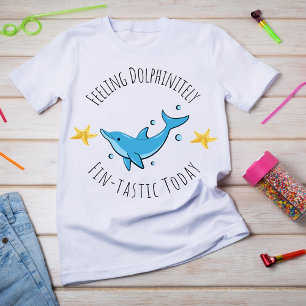 T-shirt Sentez Dolphinément Fin Tactique Aujourd'hui T-shi