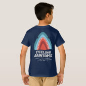 T-shirt Sentez Jawsome Requin amusant Puns d'été (Dos entier)