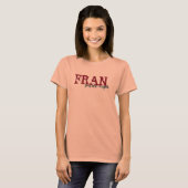 T-shirt Sentez la colère de Fran (Devant entier)