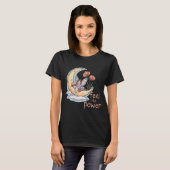 T-shirt Sentez la Fée de la Lune Puissante (Devant entier)
