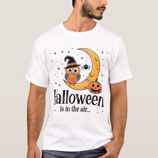 T-shirt Sentez la Sagesse : L'Esprit d'Halloween dans l'ai (Devant)