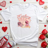 T-shirt Sentez l'amour Lucky, Funny Retro