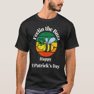 T-shirt Sentez Le Buzz Joyeux St Patrick's Day Leprechaun 