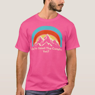 T-shirt Sentez Le Camping Camping Randonnée Camper Hiker S