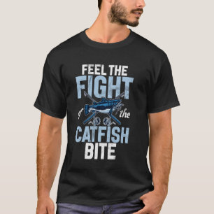 T-shirt Sentez le combat de la morsure de poisson-chat Poi