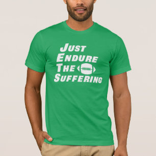 T-shirt Sentez le football qui souffre