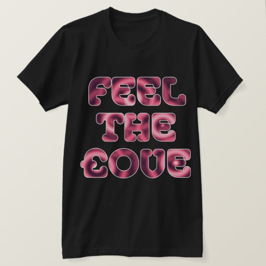 T-shirt Sentez le fourre £- Anneaux Texture (Design devant)