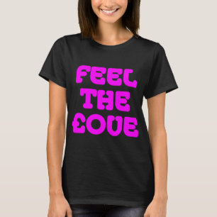 T-shirt Sentez le fourre-tout £ - Magenta sur Dark