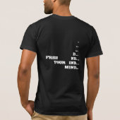 T-shirt Sentez l'énergie (Dos)