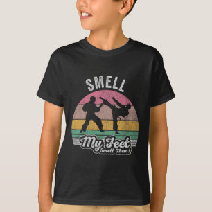 T-shirt Sentez Mes Pieds Sentez-Les Karaté Humour