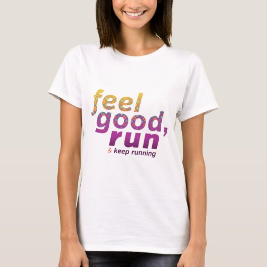 T-shirt Sentez-vous bien en marche - FATNOMORE Runner Insp (Devant)