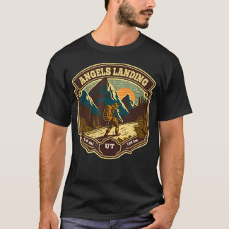 T-shirt Sentier Angels Landing Utah Randonneur Randonnée