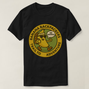 T-shirt Sentier d'aventure des routards de la banane