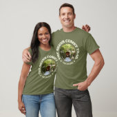 T-shirt Sentier de la comète argentée (cyclisme c) (Unisexe)