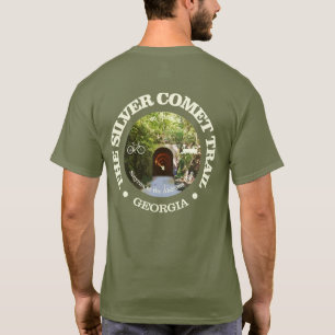 T-shirt Sentier de la comète argentée (cyclisme c)