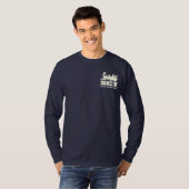T-shirt Sentier de la comète argentée (cyclisme c) (Devant entier)