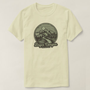 T-shirt Sentier de montagne du parc national de Bryce Cany