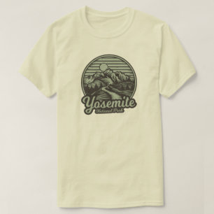 T-shirt Sentier de montagne du parc national de Yosemite