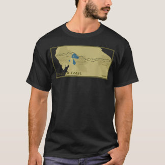 T-shirt Sentier de randonnée Coast To Coast