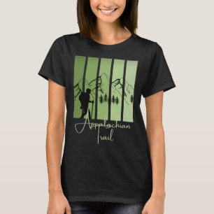 T-shirt Sentier des Appalaches Randonnée Parc national Côt