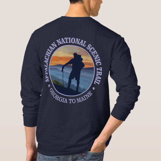 T-shirt Sentier des Appalaches (rd)3 (Dos)