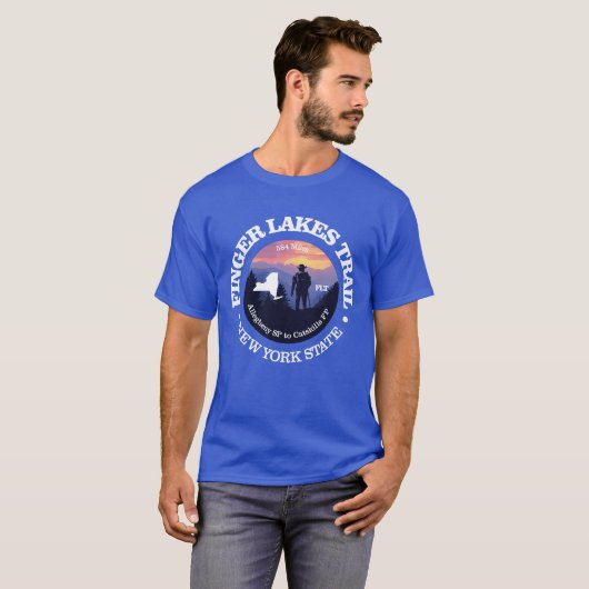 T-shirt Sentier des lacs Finger (rd2) (Devant entier)