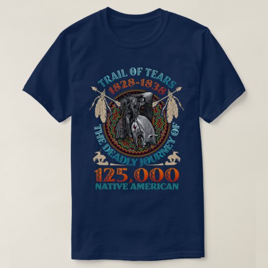 T-shirt Sentier des larmes 1828 1838 (Design devant)
