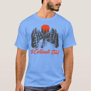 T-shirt Sentier du Colorado Montagnes Rocheuses Randonnée