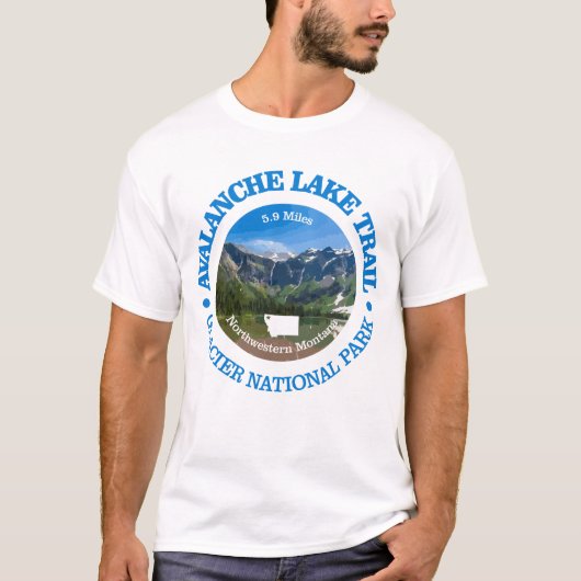 T-shirt Sentier du lac Avalanche (PCO) (Devant)
