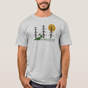T-shirt Sentier du parc provincial sauvage Bluerock